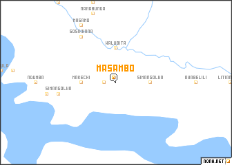 map of Masambo