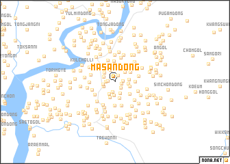 map of Masan-dong