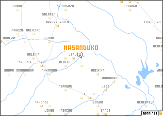 map of Masanduko