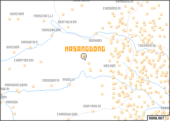 map of Masang-dong