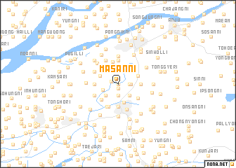 map of Masan-ni