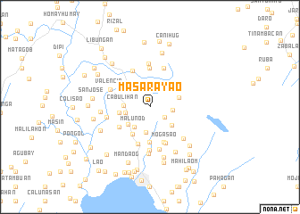 map of Masarayao