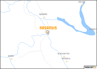 map of Masardis