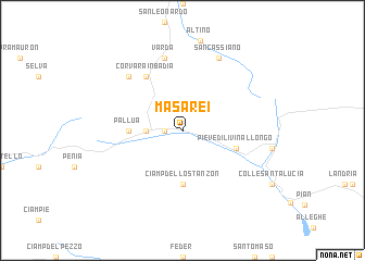 map of Masarei
