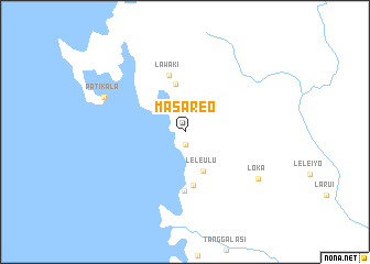 map of Masareo