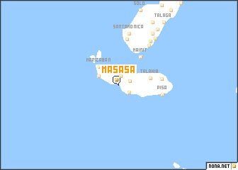 map of Masasa