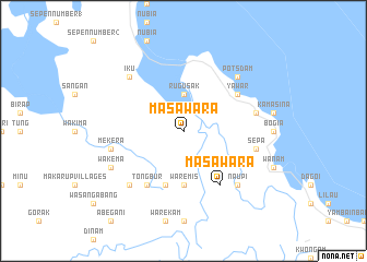 map of Masawara