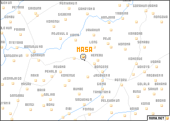 map of Masa