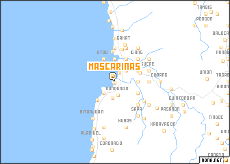 map of Mascarinas