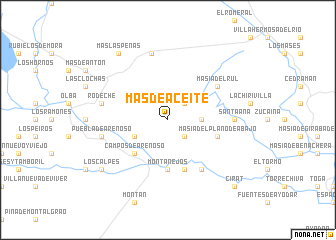 map of Mas de Aceite