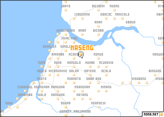 map of Maseng