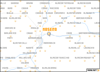map of Masera