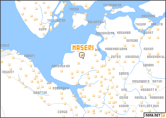 map of Maseri