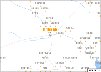 map of Masese