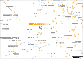 map of Masgua Pagoain