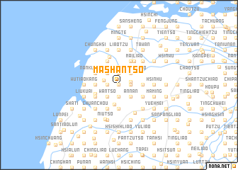 map of Ma-shan-ts\