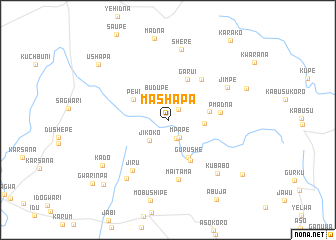 map of Mashapa