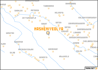 map of Māshemī-ye ‘Olyā