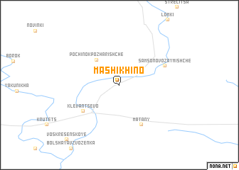 map of Mashikhino