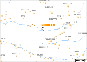 map of Mashkani Mela
