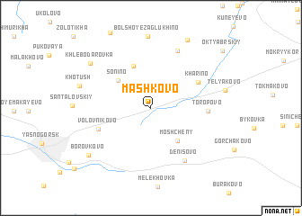 map of Mashkovo