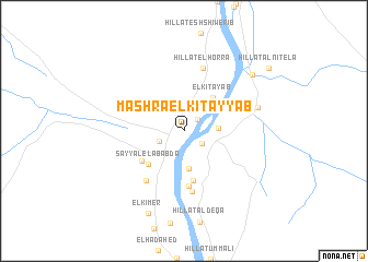 map of Mashra el Kitayyab