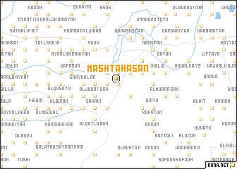 map of Mashtá Ḩasan