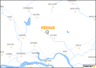 map of Mashuo