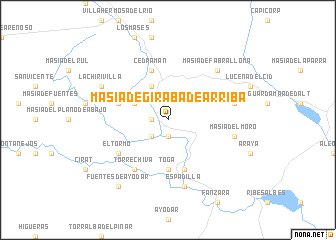 map of Masía de Giraba de Arriba