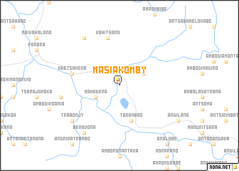 map of Masiakomby