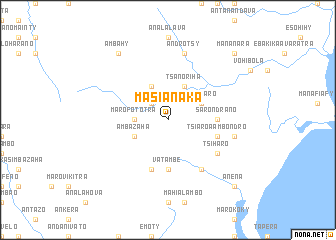 map of Masianaka
