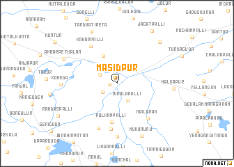 map of Masidpur