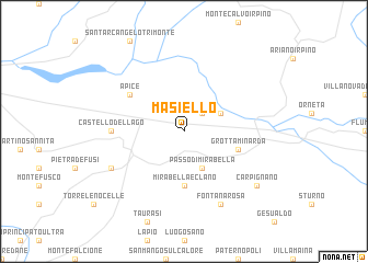 map of Masiello