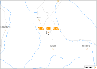 map of Masikandre