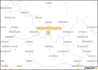 map of Masimangweni