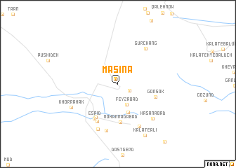 map of Masīnā