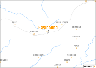 map of Masindano