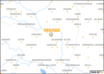 map of Masinda