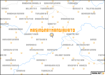 map of Masindray Mandiavato