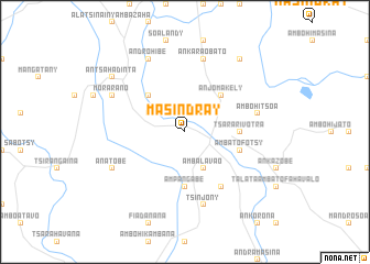 map of Masindray