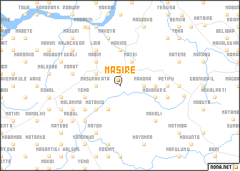 map of Masire