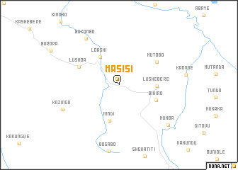 map of Masisi