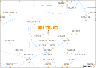 map of Masiyaleti