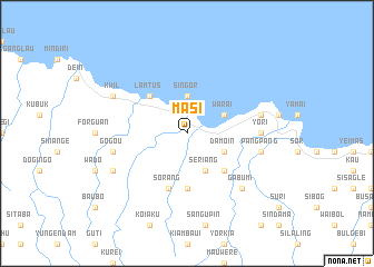 map of Masi