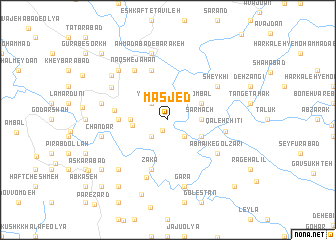 map of Masjed