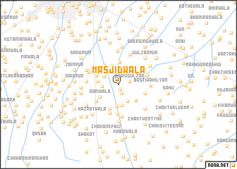 map of Masjidwāla