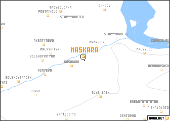 map of Maskara