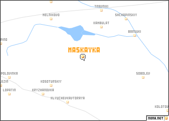 map of Maskayka