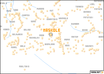 map of Maskole
