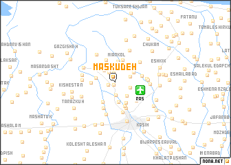 map of Maskūdeh